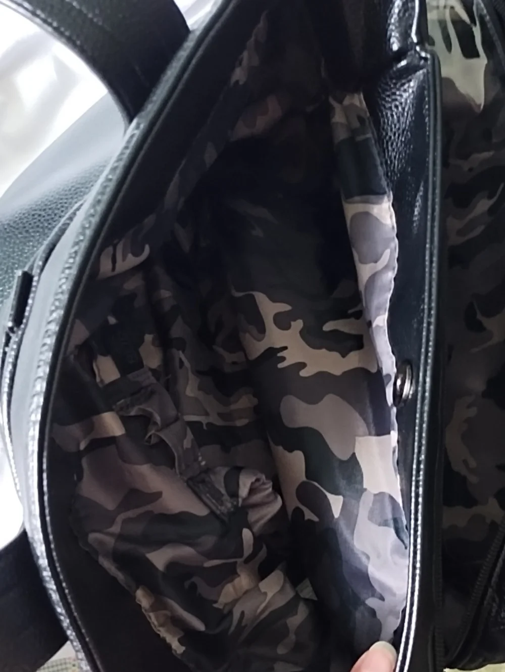 Lug tempo tote black